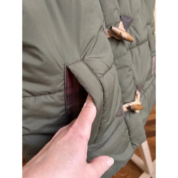 Legendary Puffer Toggle Vest Hunter Green Medium - Picture 5 of 11